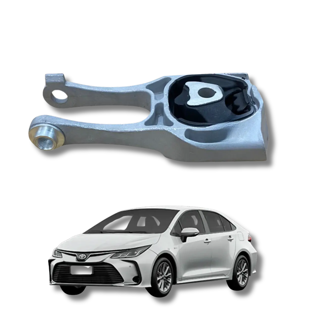 Coxim Inferior Do Motor Toyota Corolla Híbrido 2020 A 2023