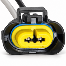 Kit Chicotes Elétricos 2 Vias Para Reparo E Instalação