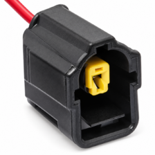 Chicote Reparo Sensor Pressão Óleo Ford 1 Via Fêmea 1,6mm