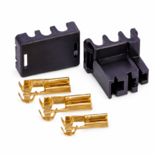 Conector Plug Alternador 3 Vias Com Terminais Gol Santana Vw