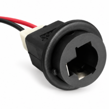 Chicote Reparo Soquete Pisca 1 Polo PY21W 12V VW Fiat Ford GM